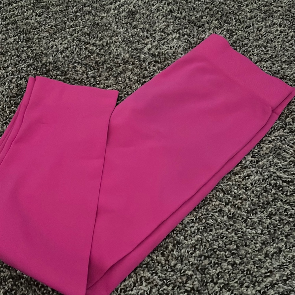 Hot pink leggings